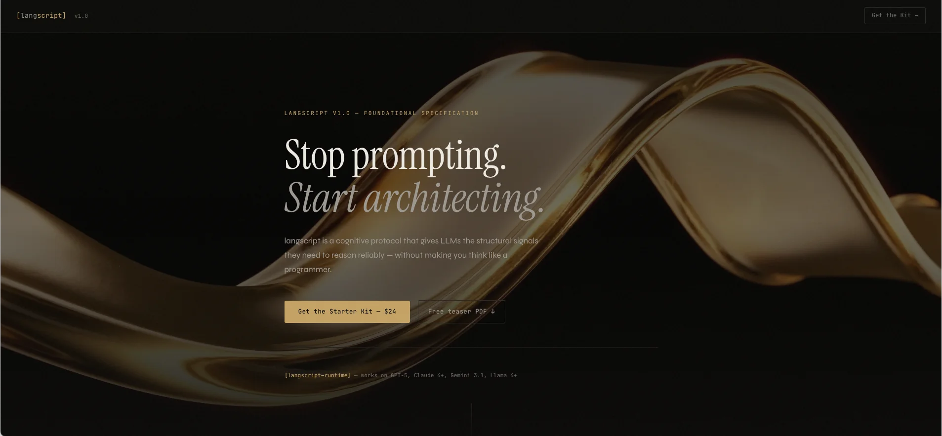 Langscript home page